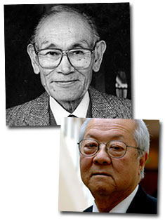 Fred Korematsu and Arturo Shibayama